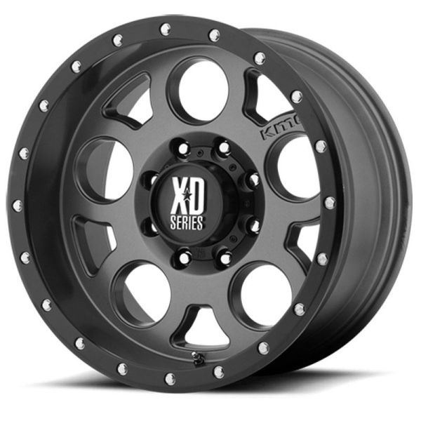 Jante Aluminium KMC XD126 Enduro Pro Gris Mat (Matte Grey) 9x20 (8x165.1 ET:18)