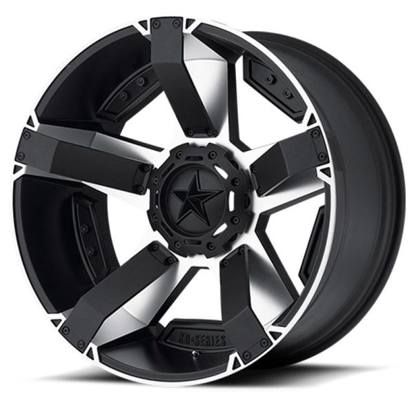 Jante Aluminium KMC XD811 RockStar 2 Usiné (Machined) 9x20 (8x165.1 ET:0)