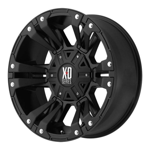 Jante Aluminium KMC XD822 Monster Noir Mat (Matte Black) 9x18 (6x114.3 ET:18)