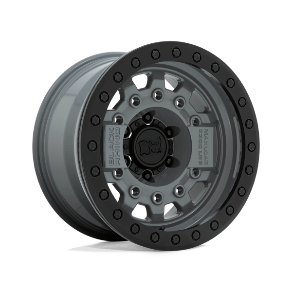 Jante Aluminium Black Rhino AVENGER BEADLOCK Gris