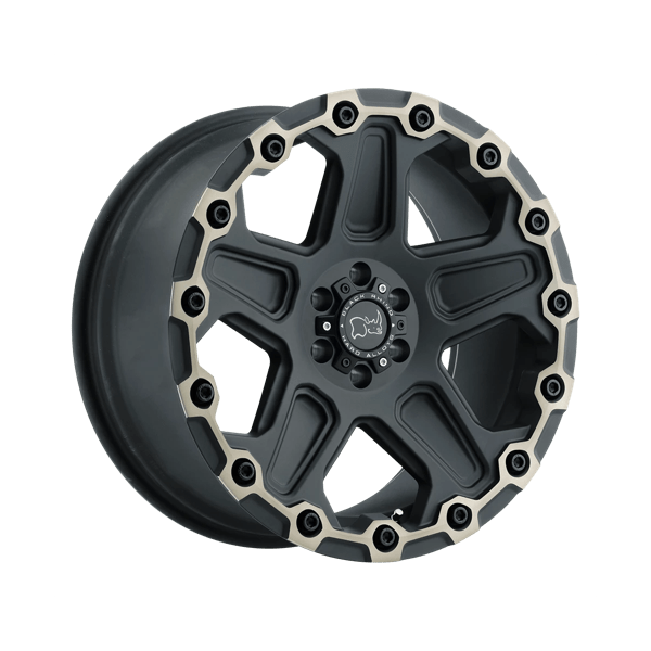 Jante Aluminium Black Rhino COG Noir