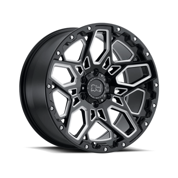 Jante Aluminium Black Rhino SHRAPNEL Noir