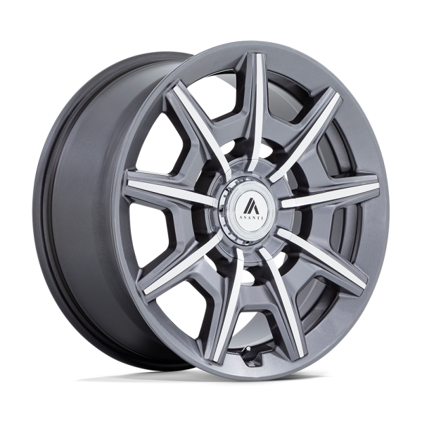 Jante Aluminium Asanti Black ABL-41 ESQUIRE Gris