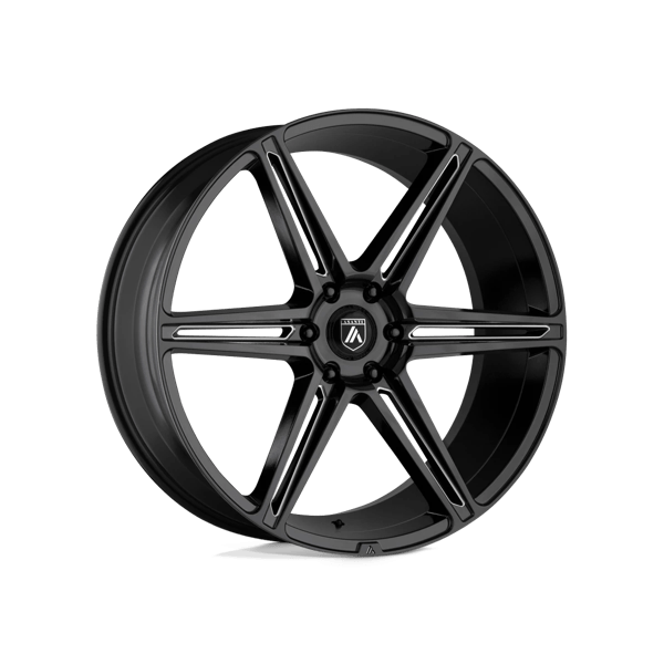 Jante Aluminium Asanti Black ABL-25 ALPHA 6 Noir