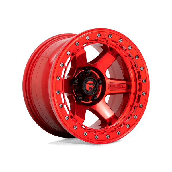 Jante Aluminium Fuel 1PC D123 BLOCK BEADLOCK Rouge