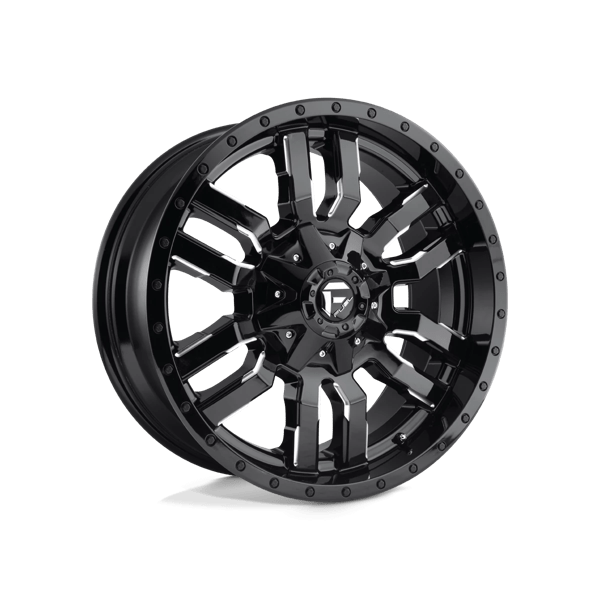Jante Aluminium Fuel 1PC D595 SLEDGE Noir
