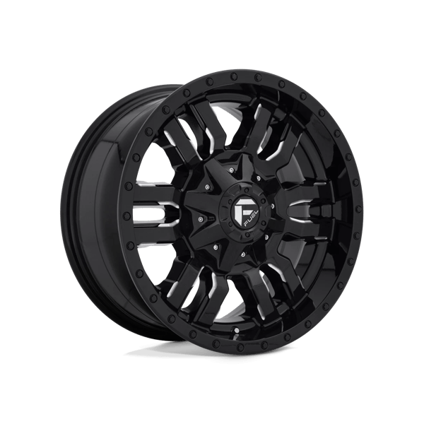 Jante Aluminium Fuel 1PC D595 SLEDGE Noir