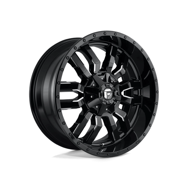 Jante Aluminium Fuel 1PC D595 SLEDGE Noir