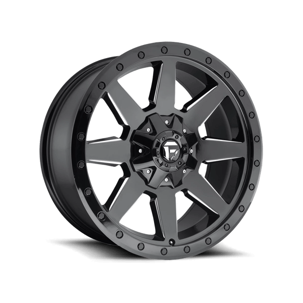 Jante Aluminium Fuel 1PC D597 WILDCAT Noir