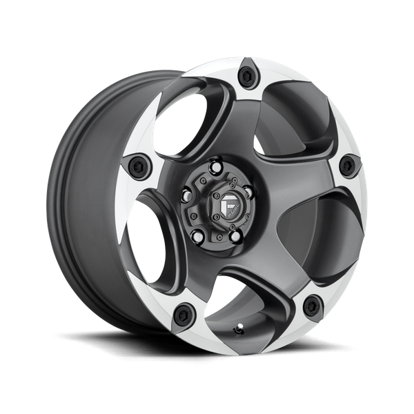 Jante Aluminium Fuel 1PC D684 MENACE Gris