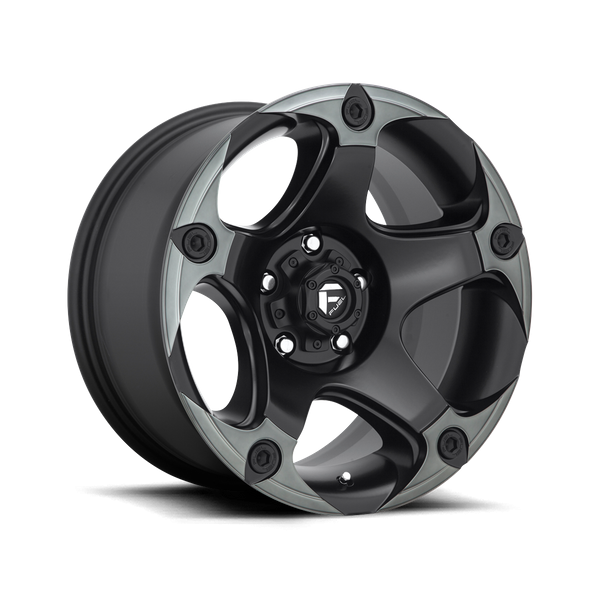 Jante Aluminium Fuel 1PC D685 MENACE Noir