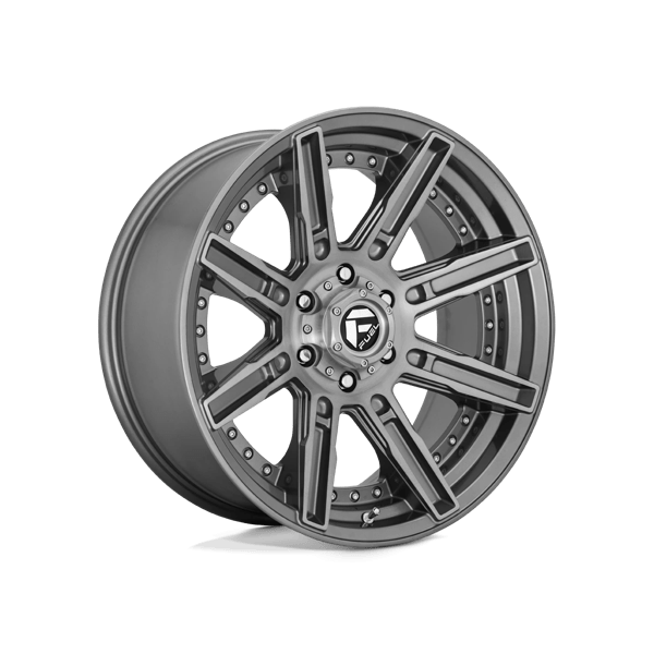 Jante Aluminium Fuel 1PC D710 ROGUE PLATINUM Gris