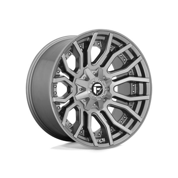 Jante Aluminium Fuel 1PC D713 RAGE PLATINUM Gris