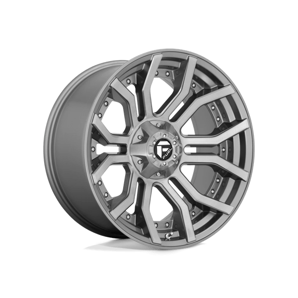 Jante Aluminium Fuel 1PC D713 RAGE PLATINUM Gris