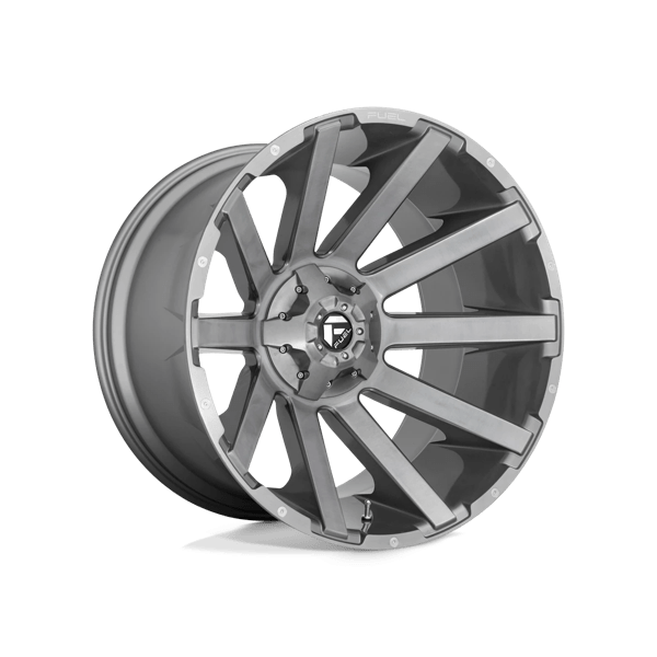 Jante Aluminium Fuel 1PC D714 CONTRA PLATINUM Gris