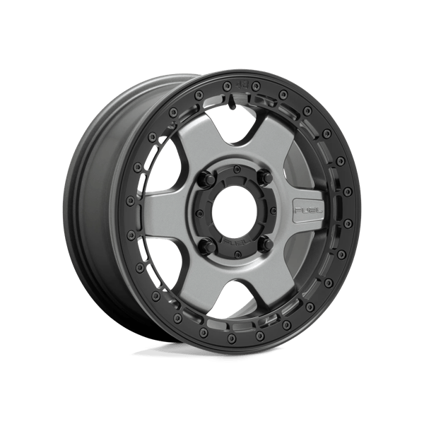 Jante Aluminium Fuel UTV D923 BLOCK BEADLOCK Gris
