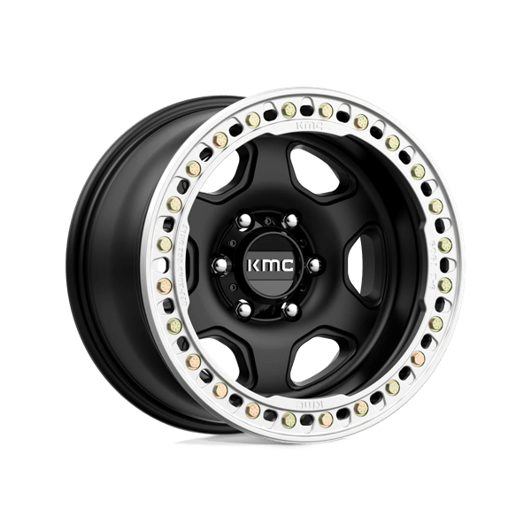 Jante Aluminium KMC KM233 HEX BEADLOCK Noir