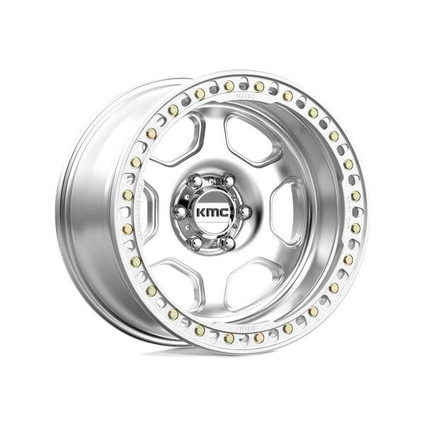 Jante Aluminium KMC KM233 HEX BEADLOCK Argent