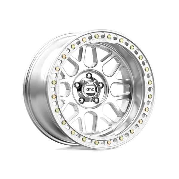Jante Aluminium KMC KM235 GRENADE CRAWL BEADLOCK Argent