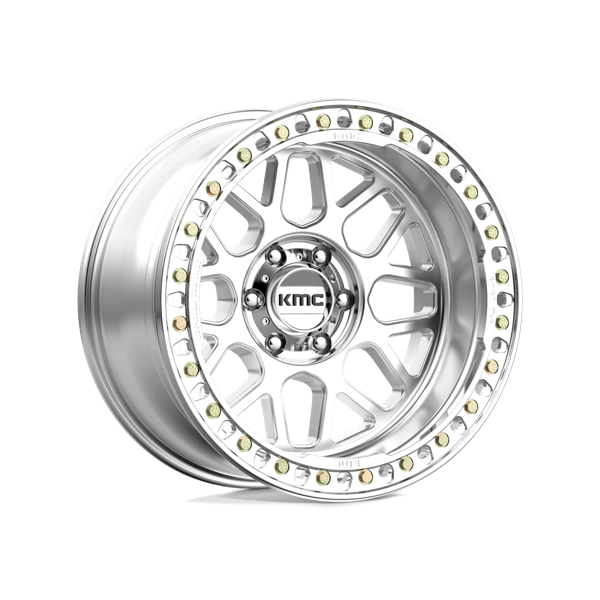 Jante Aluminium KMC KM235 GRENADE CRAWL BEADLOCK Argent