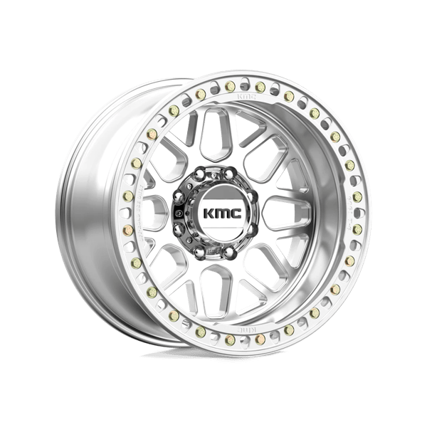 Jante Aluminium KMC KM235 GRENADE CRAWL BEADLOCK Argent
