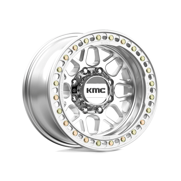 Jante Aluminium KMC KM235 GRENADE CRAWL BEADLOCK Argent