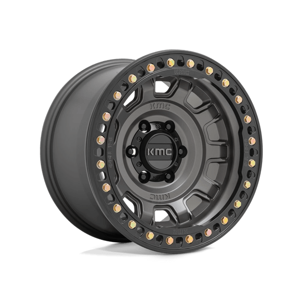 Jante Aluminium KMC KM236 TANK BEADLOCK Gris