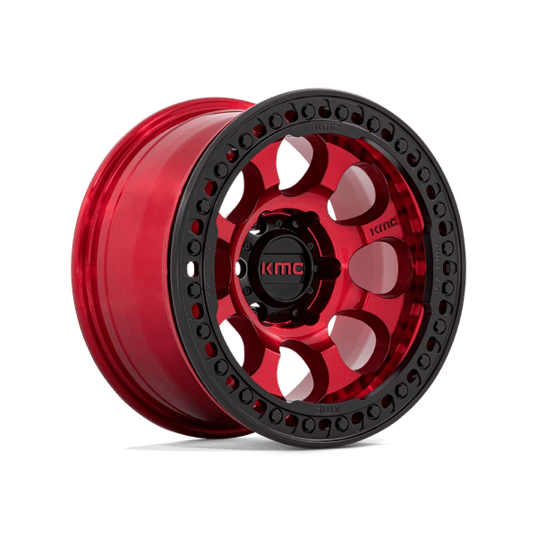 Jante Aluminium KMC KM237 RIOT BEADLOCK Rouge