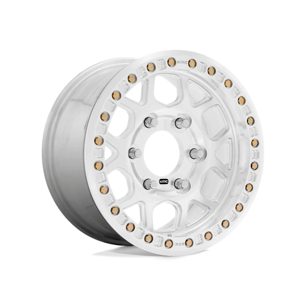Jante Aluminium KMC KM444 MESA FORGED BEADLOCK Argent