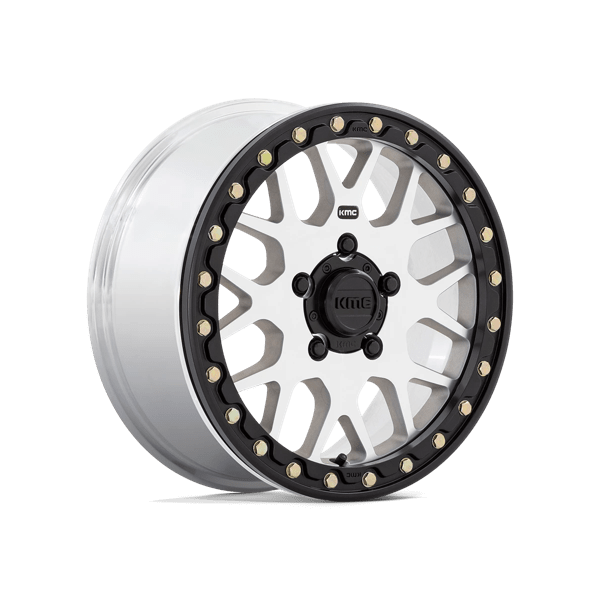 Jante Aluminium KMC Powersports KS235 GRENADE BEADLOCK Argent