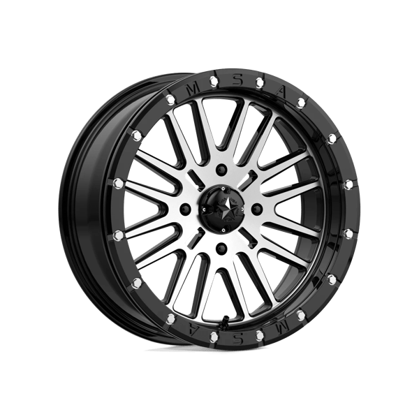 Jante Aluminium MSA Offroad Wheels M37 BRUTE BEADLOCK Noir