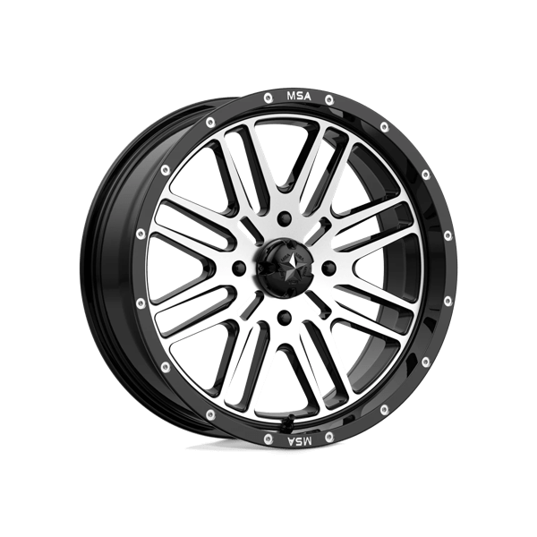 Jante Aluminium MSA Offroad Wheels M38 BRUTE Noir