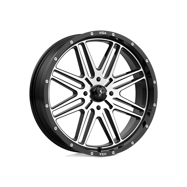 Jante Aluminium MSA Offroad Wheels M38 BRUTE Noir