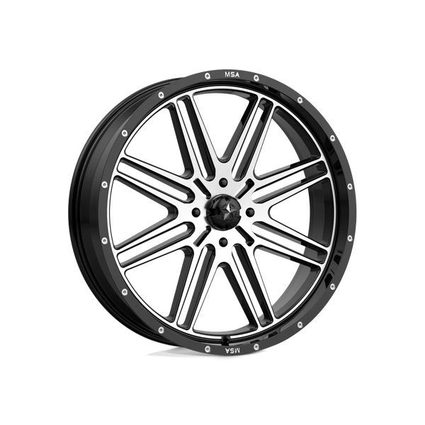 Jante Aluminium MSA Offroad Wheels M38 BRUTE Noir