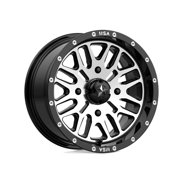 Jante Aluminium MSA Offroad Wheels M38 BRUTE Noir