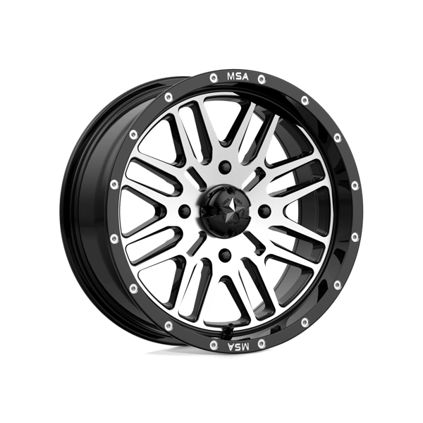 Jante Aluminium MSA Offroad Wheels M38 BRUTE Noir