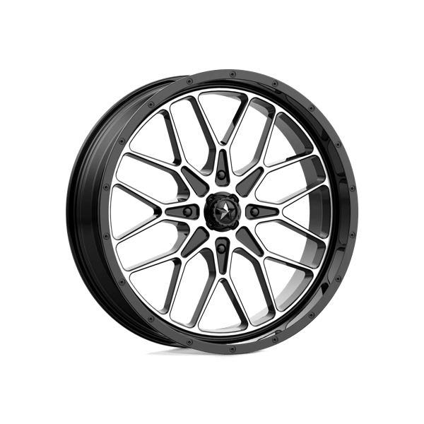 Jante Aluminium MSA Offroad Wheels M45 PORTAL Noir