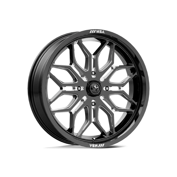 Jante Aluminium MSA Offroad Wheels M47 SNIPER Noir