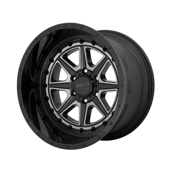 Jante Aluminium Moto Metal MO801 PHANTOM Noir