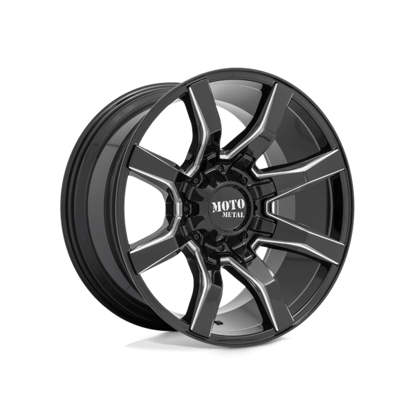 Jante Aluminium Moto Metal MO804 SPIDER Noir