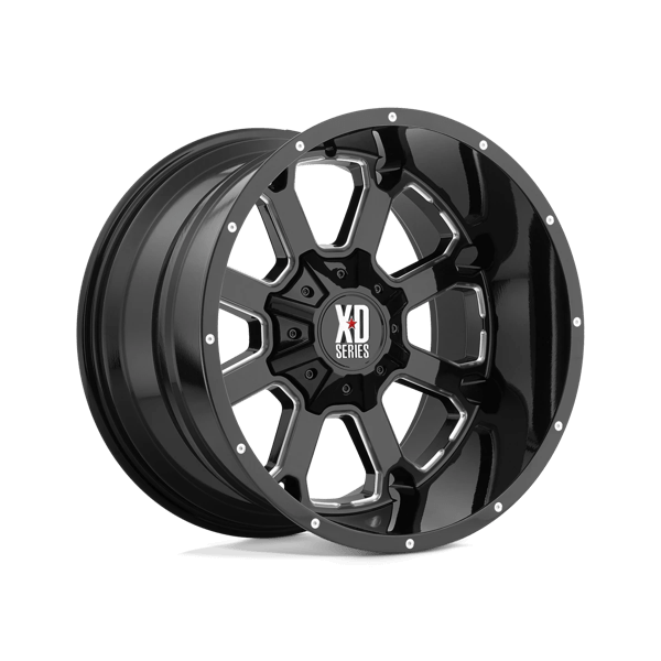 Jante Aluminium XD XD825 BUCK 25 Noir